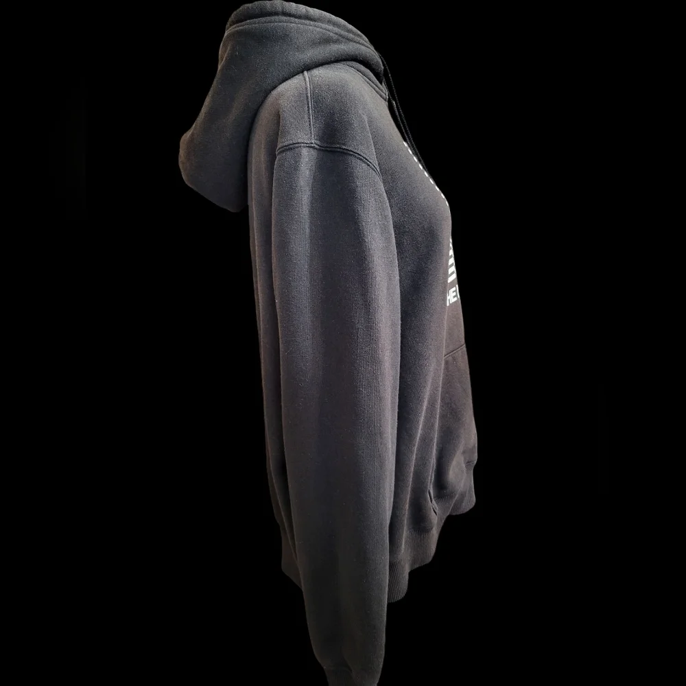 The North Face Hoodie Large Sweatshirt Optical print